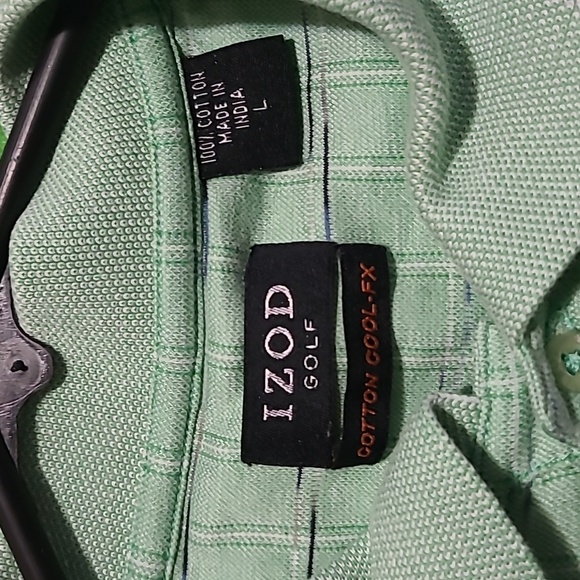 IZOD GOLF MEN'S SHORT SLEEVE SHIRT - Picture 6 of 9